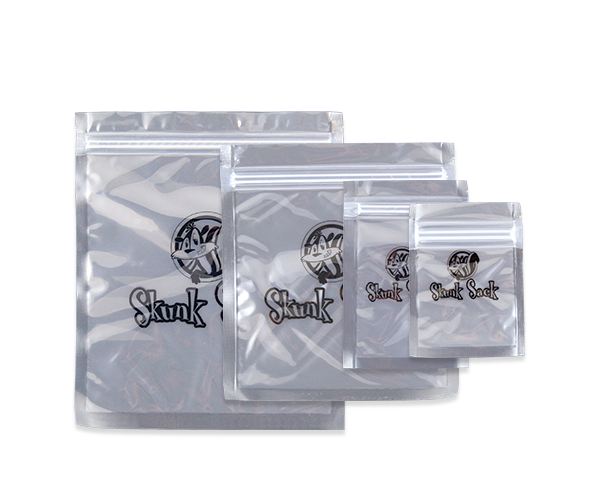 12 Pack of  Skunk Sacks FULL BOX Smell Proof Resealable Bags Medium 